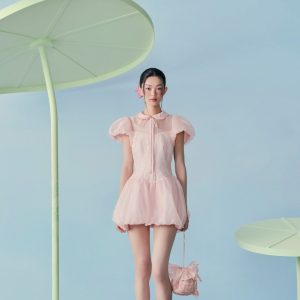 Đầm bí tay phồng Idalia Dress nhiều màu